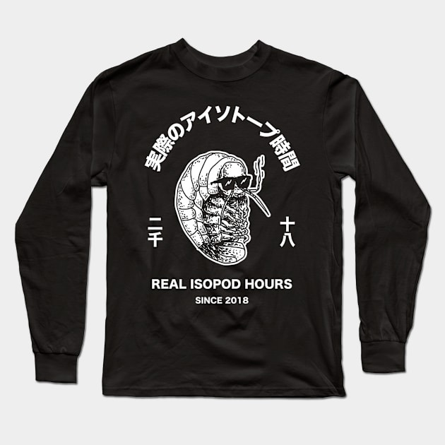 Isopods - Aesthetic Japanese Vaporwave Long Sleeve T-Shirt by SperkerFulis